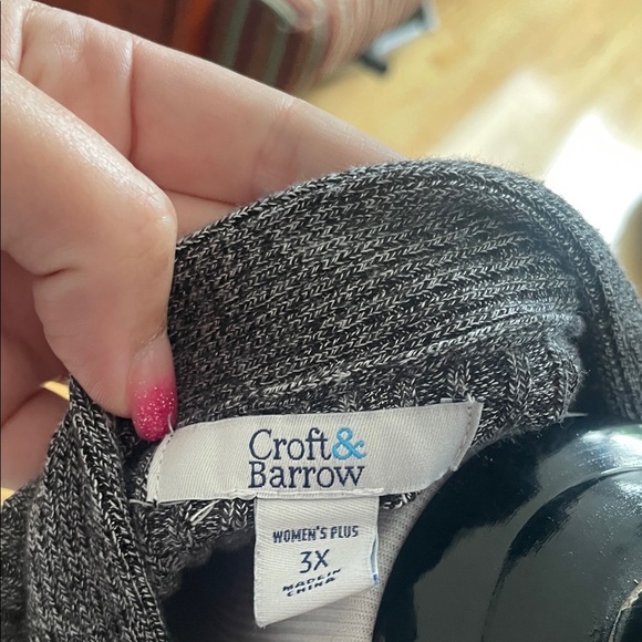 Croft & Barrow Charcoal Women's Jacket - Picture 8 of 8